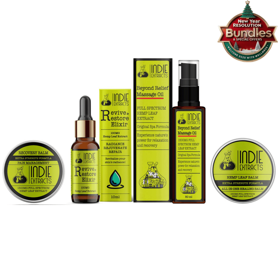 Bueuty Kit - Indie Extracts Sampler Box | All-Inclusive Solution For Holistic Wellness And Skincare