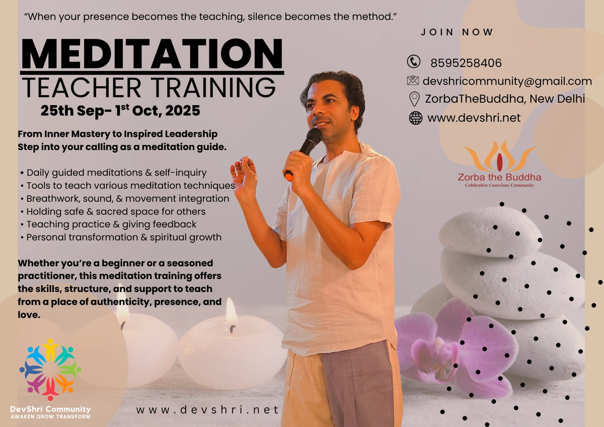 DeVShree Community- Meditation Teacher Training.