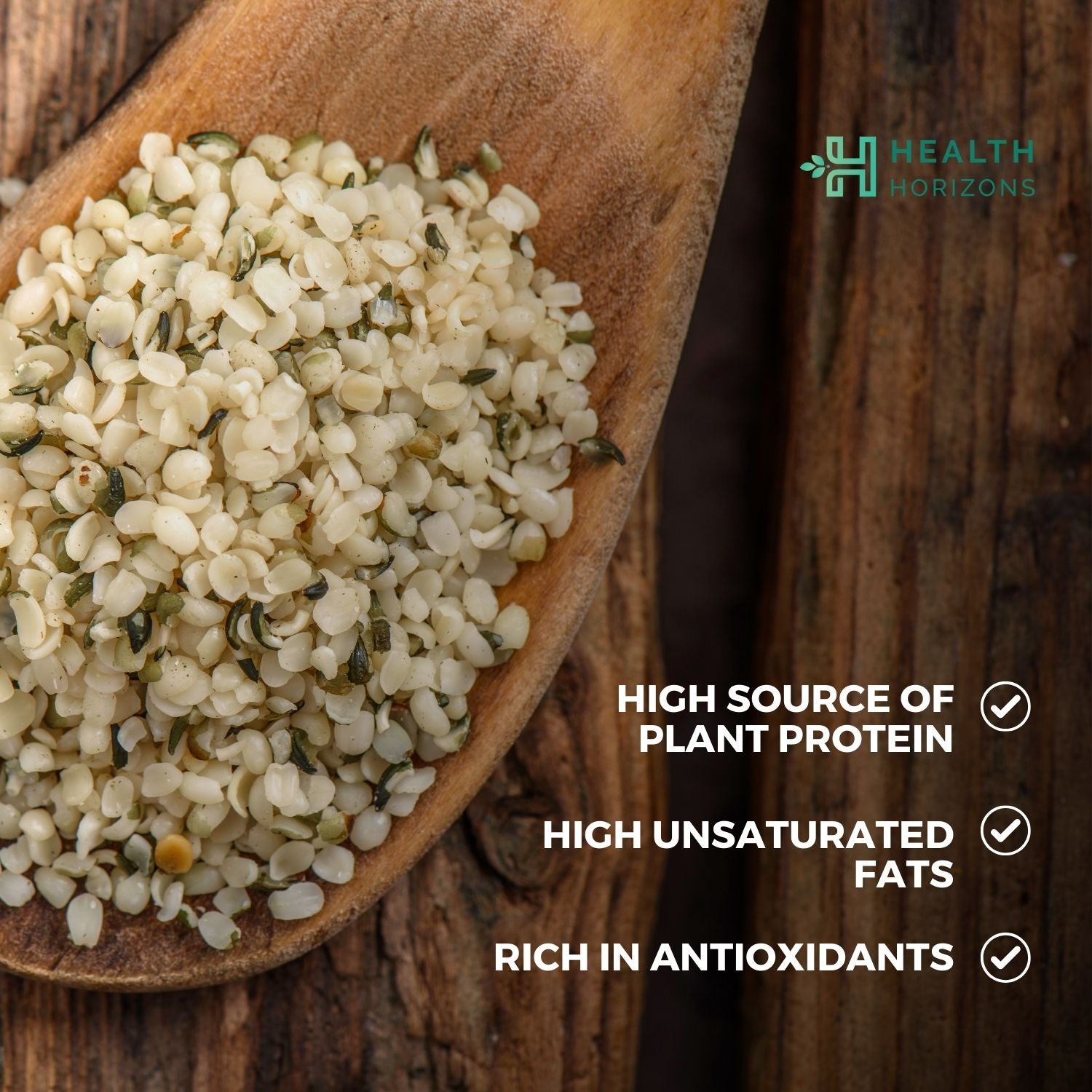 Health Horizons Hemp Hearts - Healthy Snack to Boost Immunity - CBD Store India