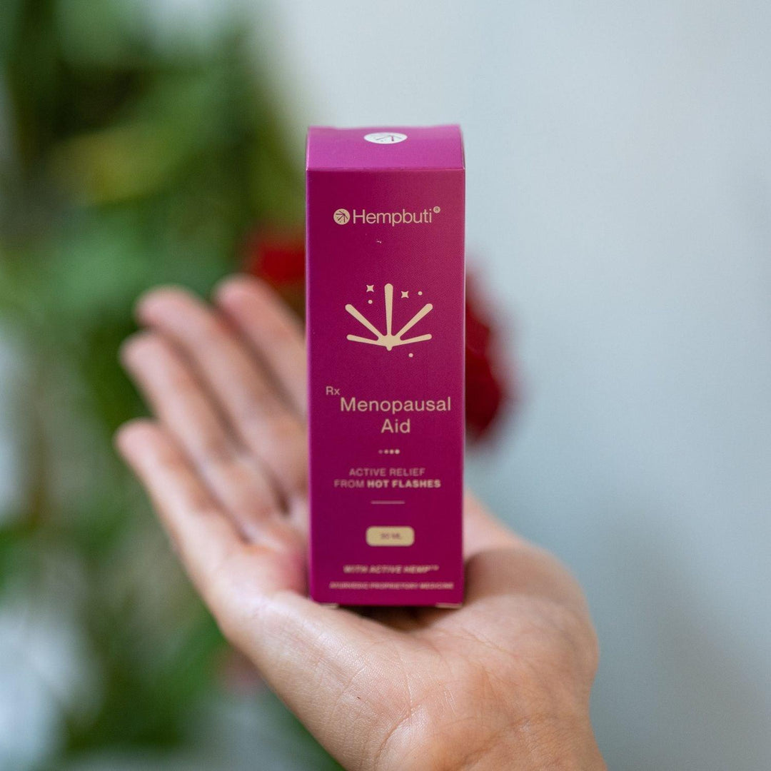 Hempbuti Rx Menopausal Aid 30 MlMenopausal Aid OilHempbuti Rx Menopausal Aid - Menopausal Relief Hemp Oil