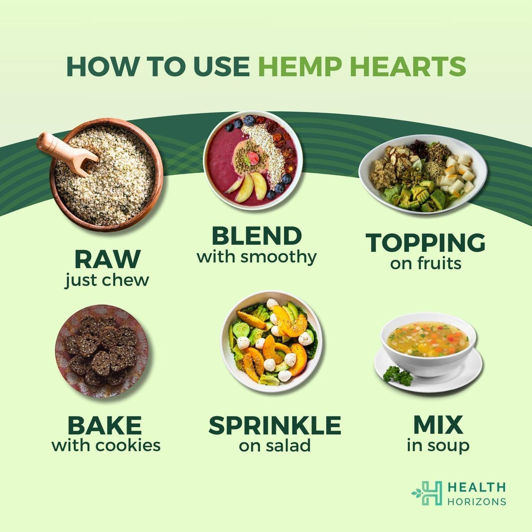 Health Horizons Hemp Hearts - Healthy Snack to Boost ImmunityHemp HeartsHealth Horizons Hemp Hearts | Healthy Snack to Boost Immunity | CSIN