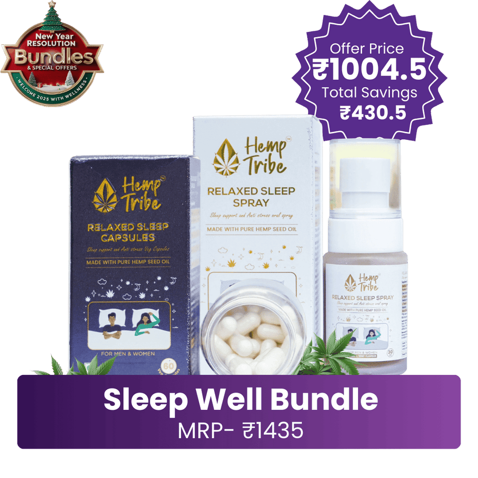 Hemp Tribe Sleep Well BundleSleep Well BundleHemp Tribe Sleep Bundle - Hemp Sleep Aid | Relaxation & Rest