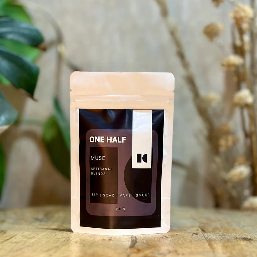 One Half- Muse 28gm Pouch | Herbal Smoking Blend