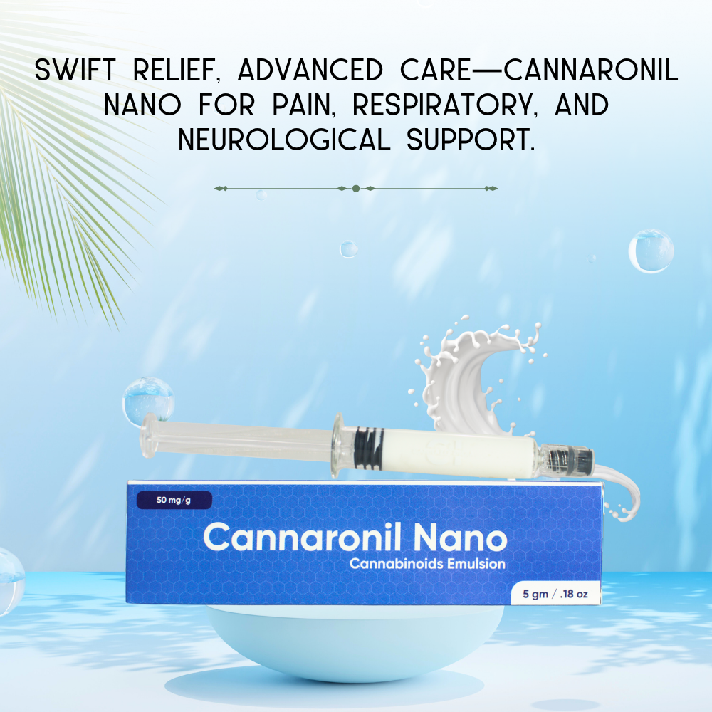 Cannazo Cannaronil NANO – Pure CBD Paste (THC – FREE) – Water Soluble/ Nebulization Solution