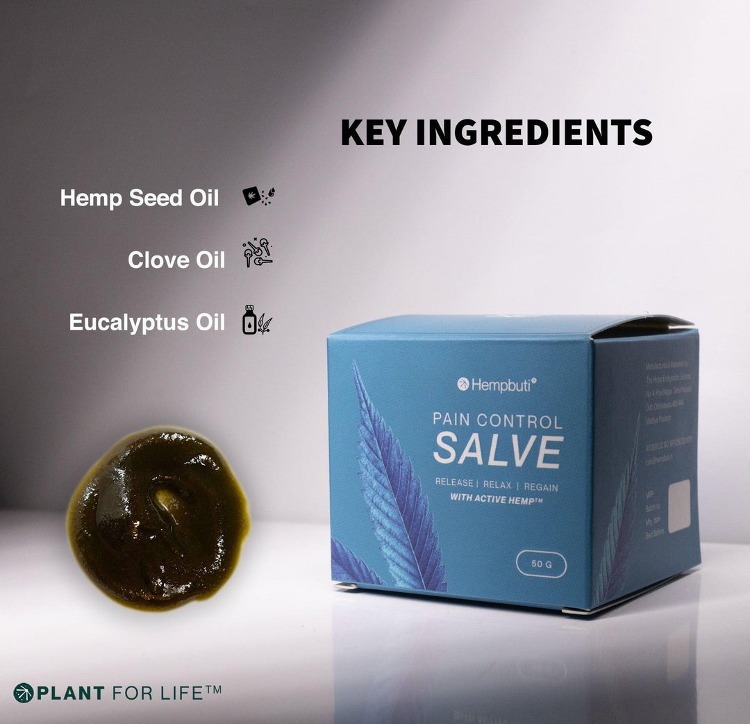 Hempbuti Pain Control Salve 50 GmPain Control BalmHempbuti Pain Control Salve - Hemp Salve Pain Relief | Relief
