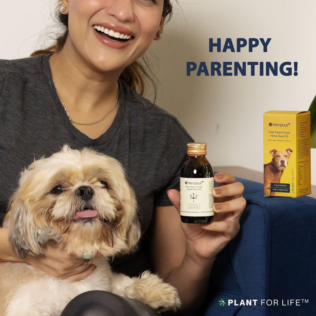 Hempbuti Over Parent Virgin Hemp Seed Oil For Pets 125 MlHemp Seed OilHempbuti Hemp Seed Oil for Pets | Gut & Joint Support