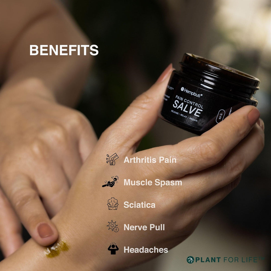 Hempbuti Pain Control Salve 50 GmPain Control BalmHempbuti Pain Control Salve - Hemp Salve Pain Relief | Relief