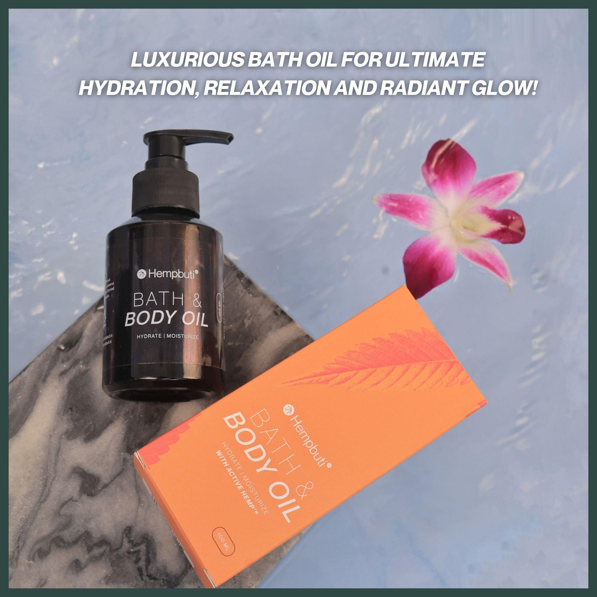 Hempbuti- Bath And Body Oil 100 Ml.