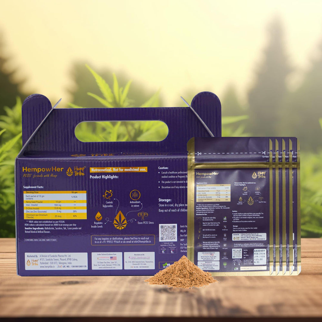 Hemp Tribe- Hempowher | for Women's Wellnesswomen's wellnessHempowHer for Women's Wellness - Hemp Seed | PCOS Support