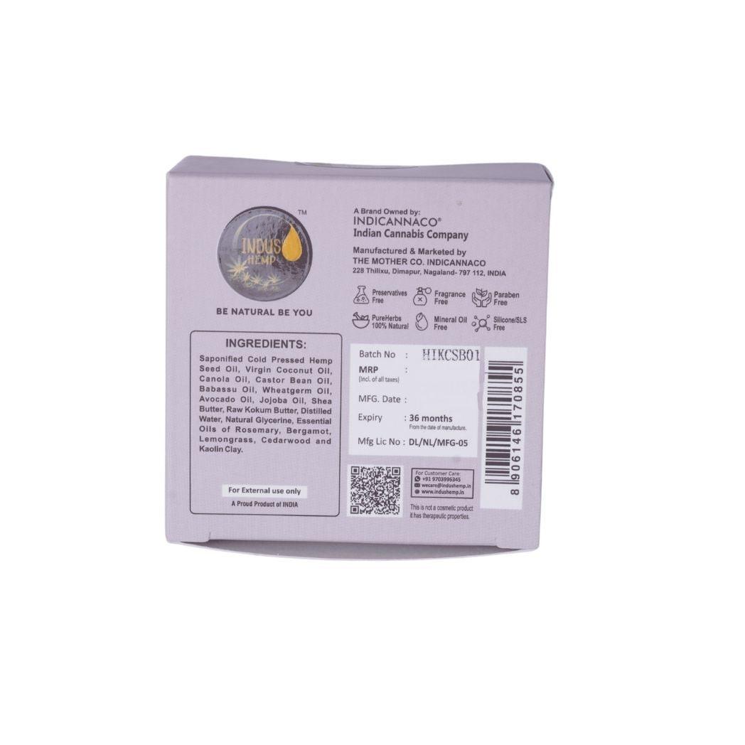 Indus Hemp- Ivory Kaolin Clay | Luxury shampoo bar.