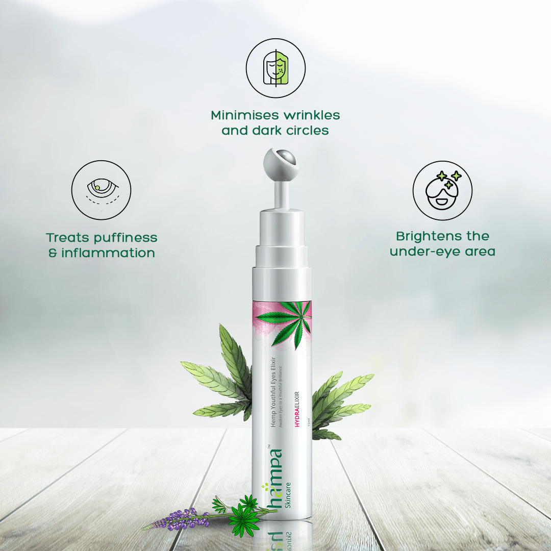 Hampa Hemp Youthful Eyes Elixir 15mlEyes ElixirHampa Hemp Youthful Eyes Elixir - Hemp Eye Elixir | 15ml