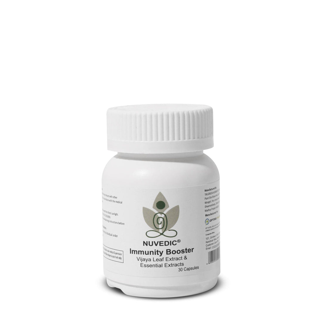 Nuvedic- Immunity Booster Vijaya Leaf Extract & Essential Extracts 30 CapsulesCannabis CapsulesNuvedic Immunity Booster Capsules - Ayurvedic | 30 Capsules