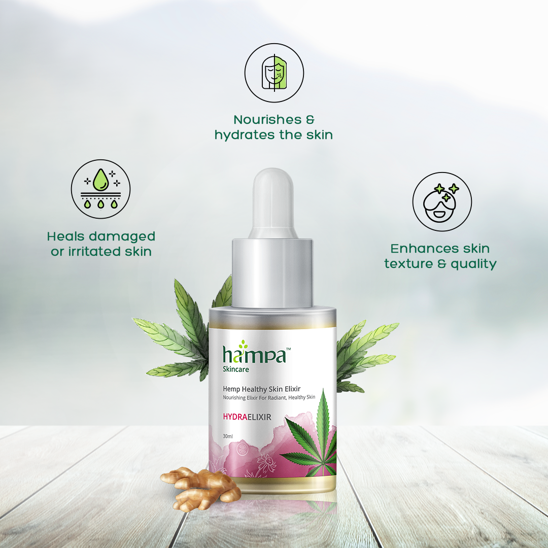 Hampa Wellness- Hemp Healthy Skin Elixir 30ml