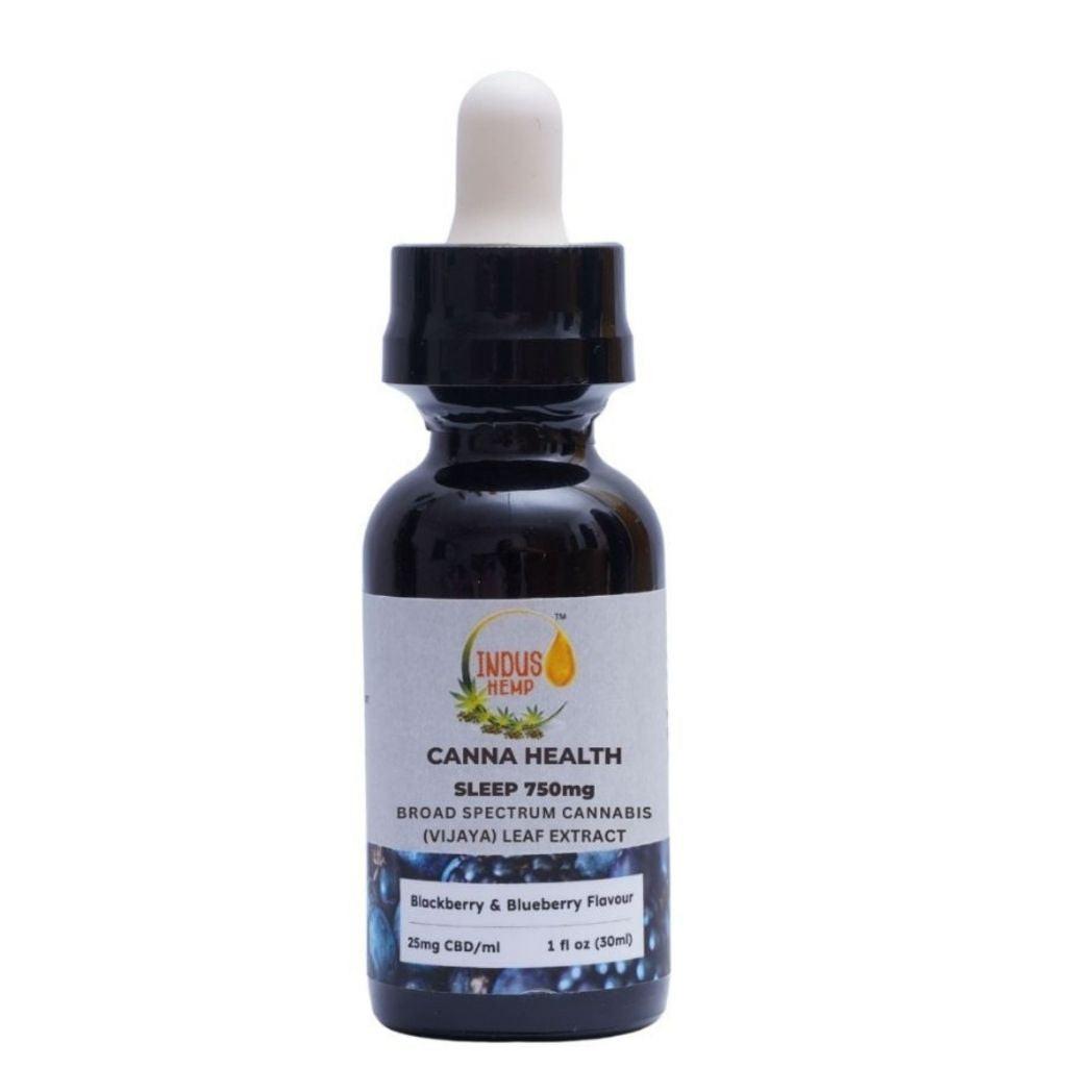 Indus Hemp Sleep CBD Oil | Blueberry & Blackberry Flavour | 750-1500-2200mg.