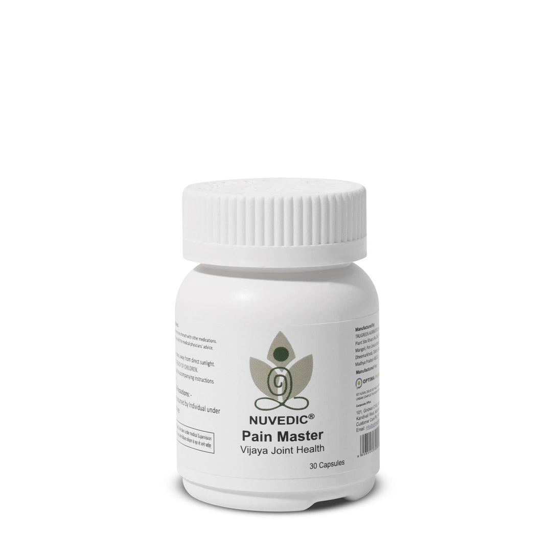 Nuvedic- Pain Master Vijaya Joint Health 30 CapsulesCannabis CapsulesPain Master Joint Health Capsules - Ayurvedic Relief | 30 Caps