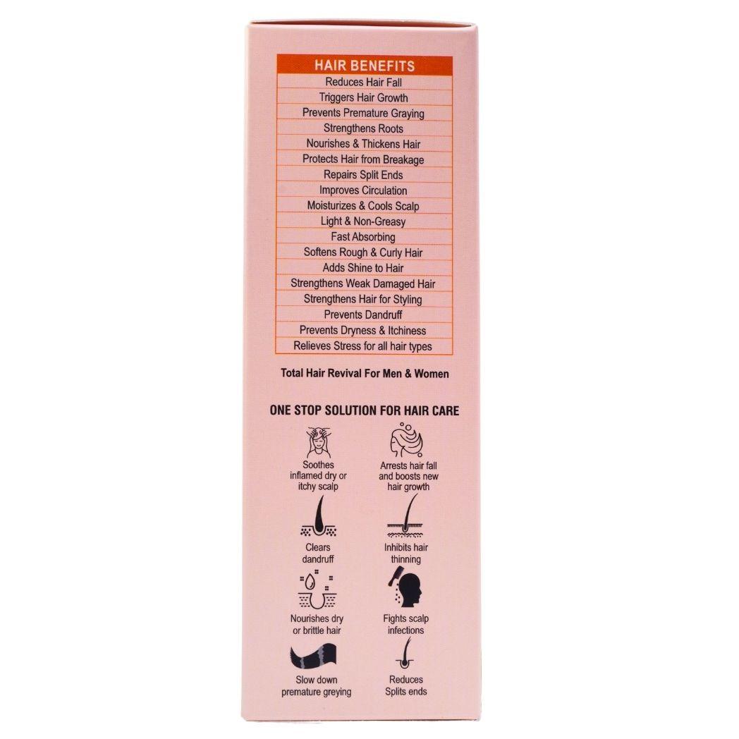 Indus Hemp - Miracle Hair Oil For Normal Hair - Cedarwood & Orange | 200ML.