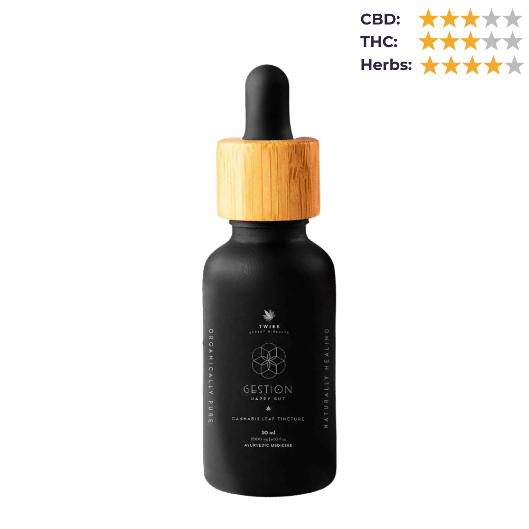Twiee Gestion | Medical Cannabis + Herbs Tincture / Happy Gut - 2000mg.