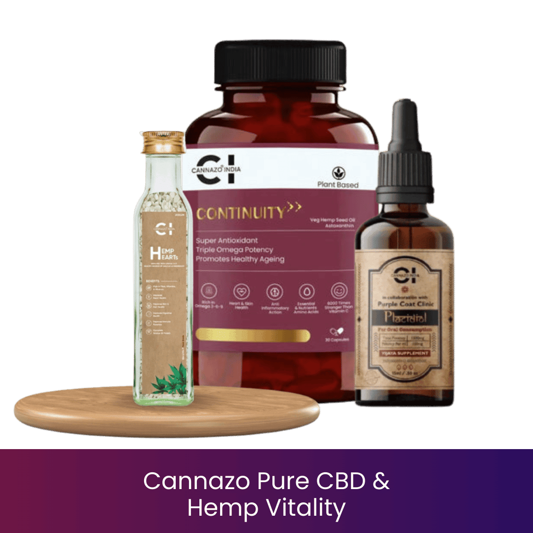 Cannazo Pure CBD & Hemp Vitality.