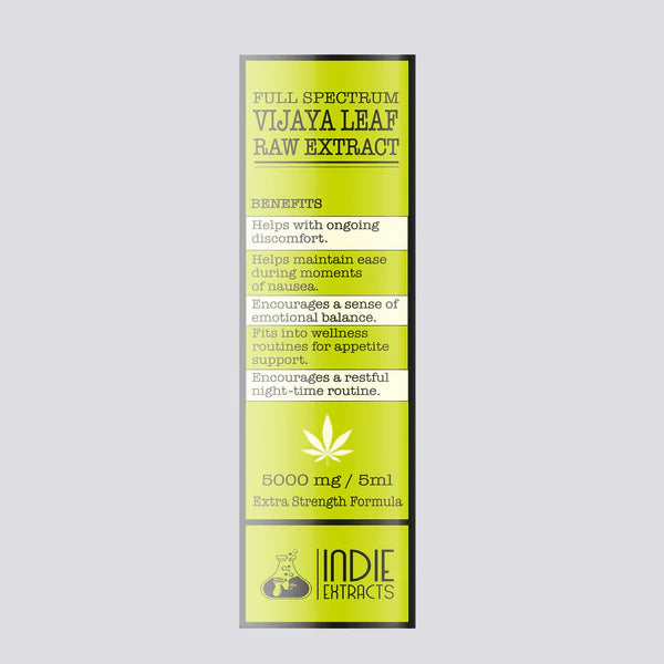 Indie Extracts - Full Spectrum Cannabis Raw Extract 5000MG/5ml.