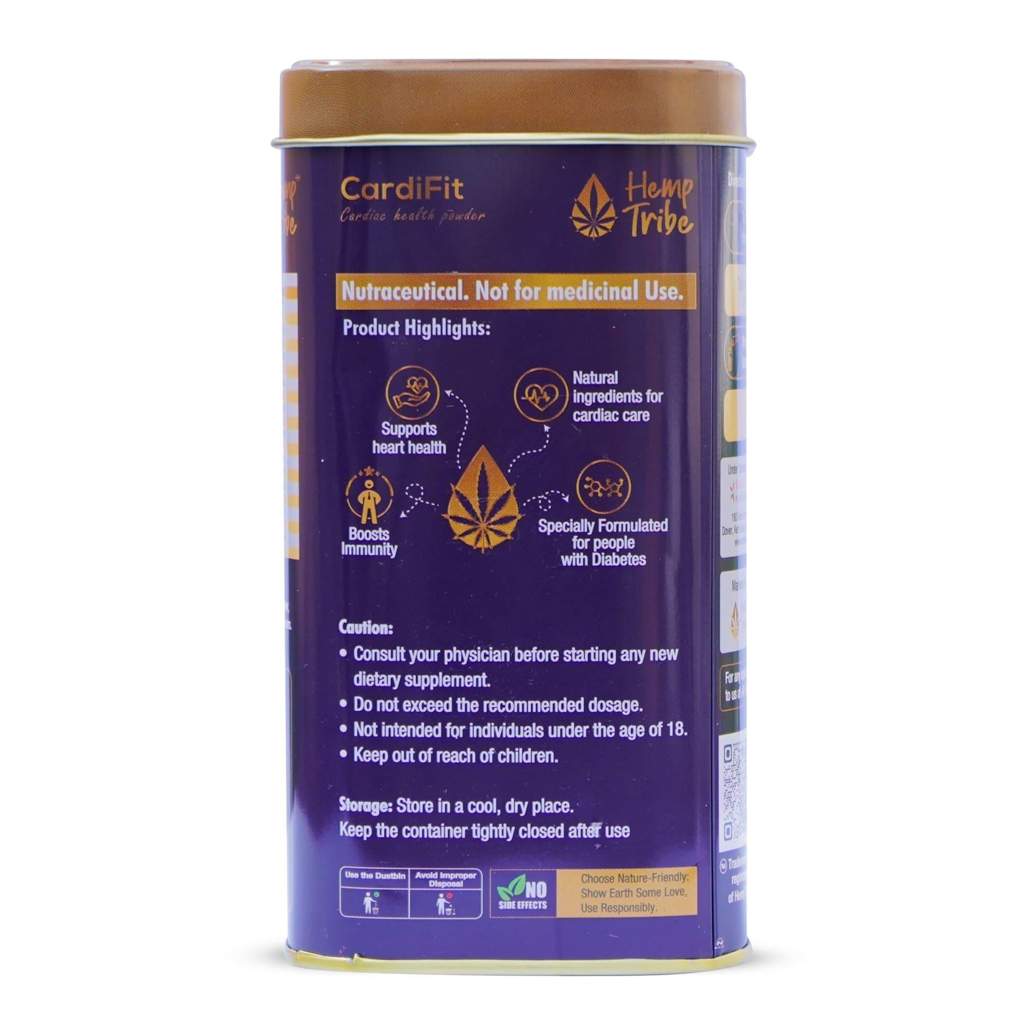 Hemp Tribe- CardiFit | Cardio Health Powder.
