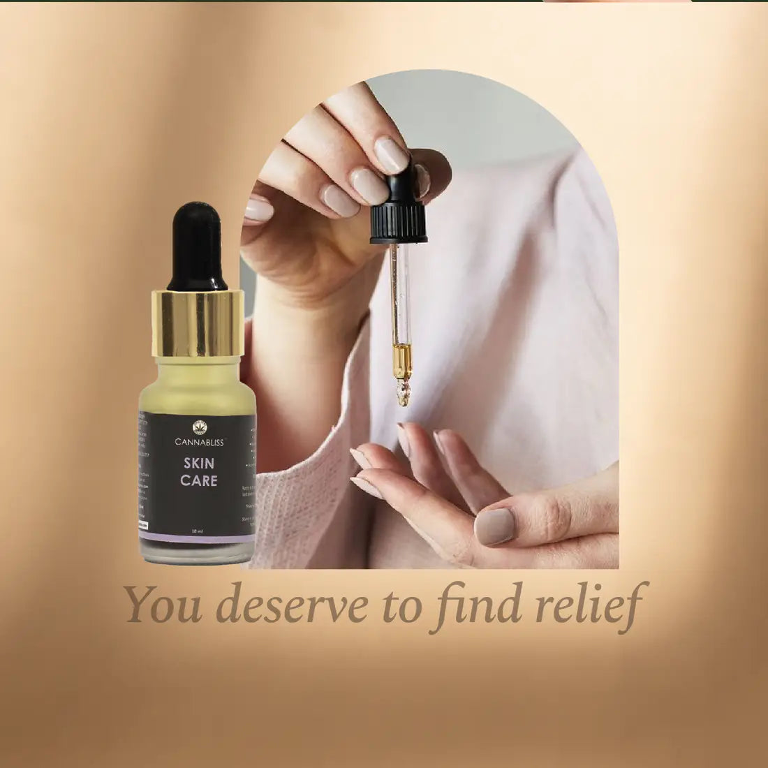 CannaBliss Skin Care Oil - 10 ML.