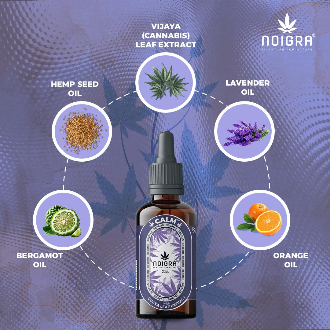 Noigra Calm - Sublingual Drops (1000MG & 3000MG)Full spectrum