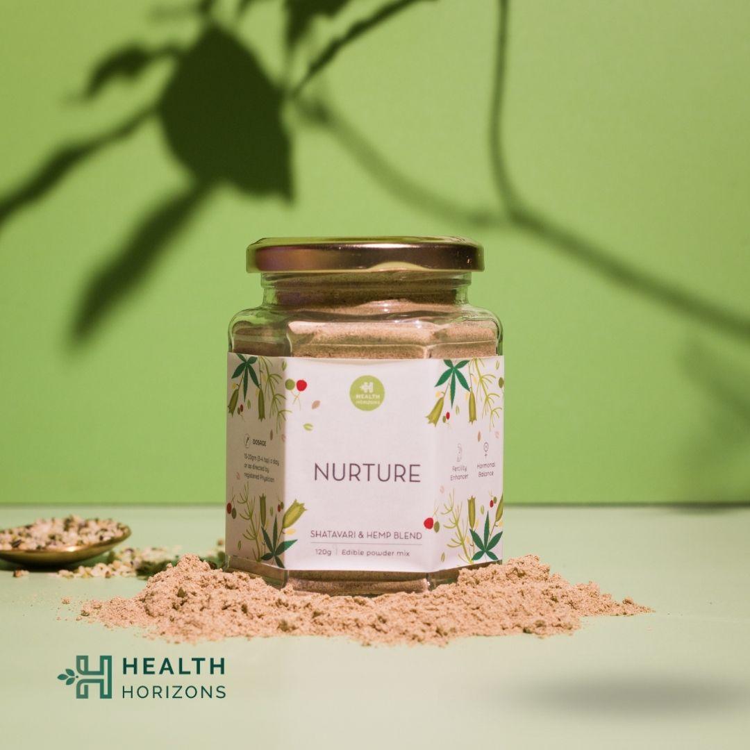 Health Horizons Nature | Shatavari and Hemp Blend | For Hormonal Balance and Fertility Supporthemp blendShatavari and Hemp Blend | For Hormonal Balance and Fertility Support