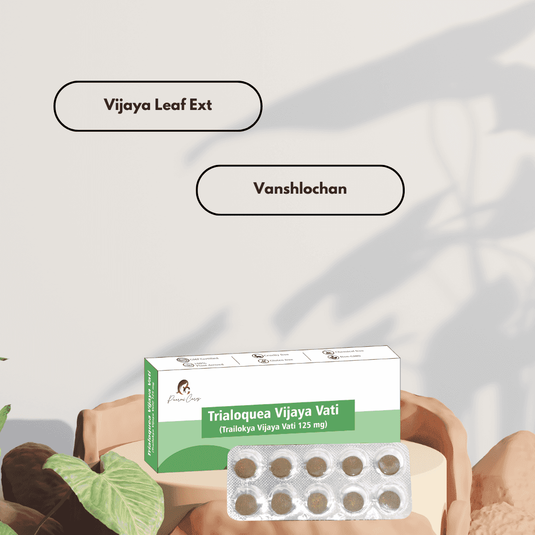 Trialoquea Vijaya Vati (Multi-benefit Elixir)TabletsTrailokya Vijaya Vati - Multi-benefit | Ayurvedic Relief