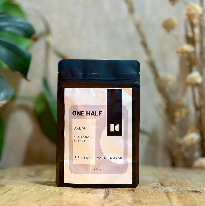 One Half - Calm 28gm | Herbal Smoking Blend.