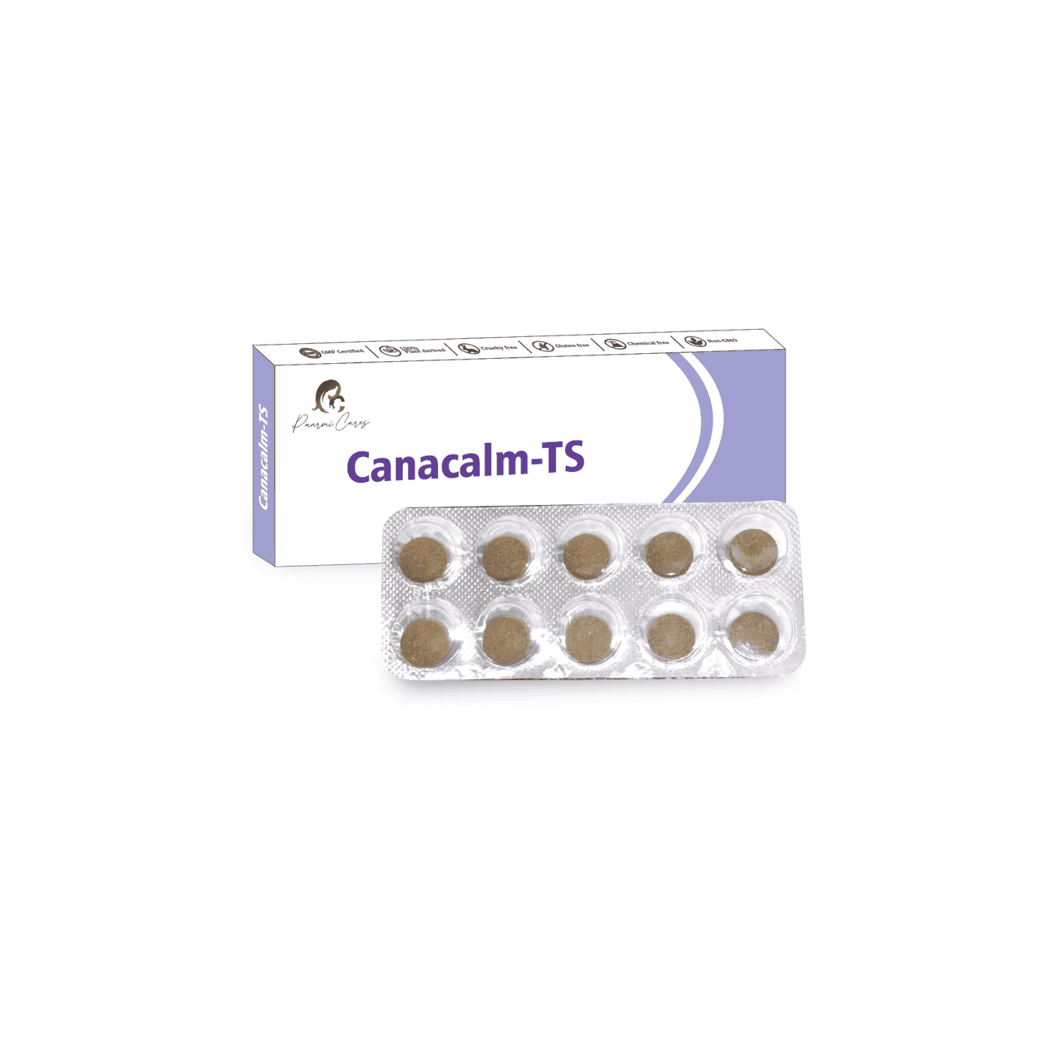 Paarmi Cares- CanaCalm-TS (For Hypertension)TabletsCanaCalm-TS for Hypertension | Stress Relief