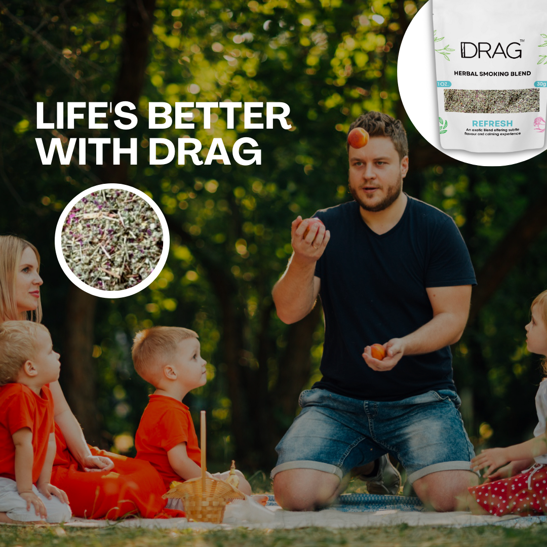 Drag Refresh - Herbal Smoking Blend | Wild Sage & Fennel Seeds