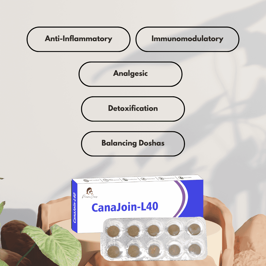 Paarmi Cares- CanaJoin-L40 (For Rheumatic Pain)TabletsPaarmi Cares- CanaJoin-L40 for Pain Relief | Anti-Inflammatory