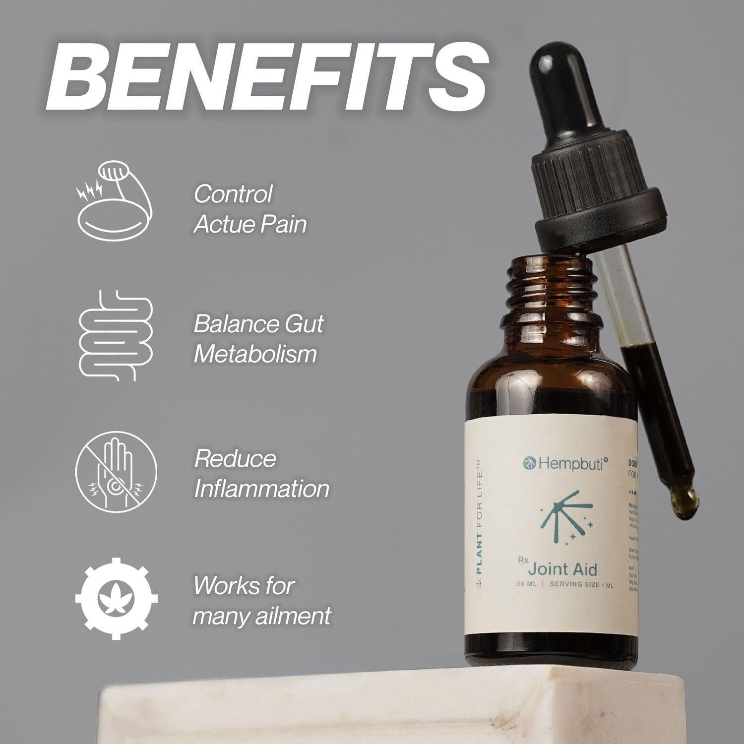 Hempbuti Rx Joint Aid 30 Ml.