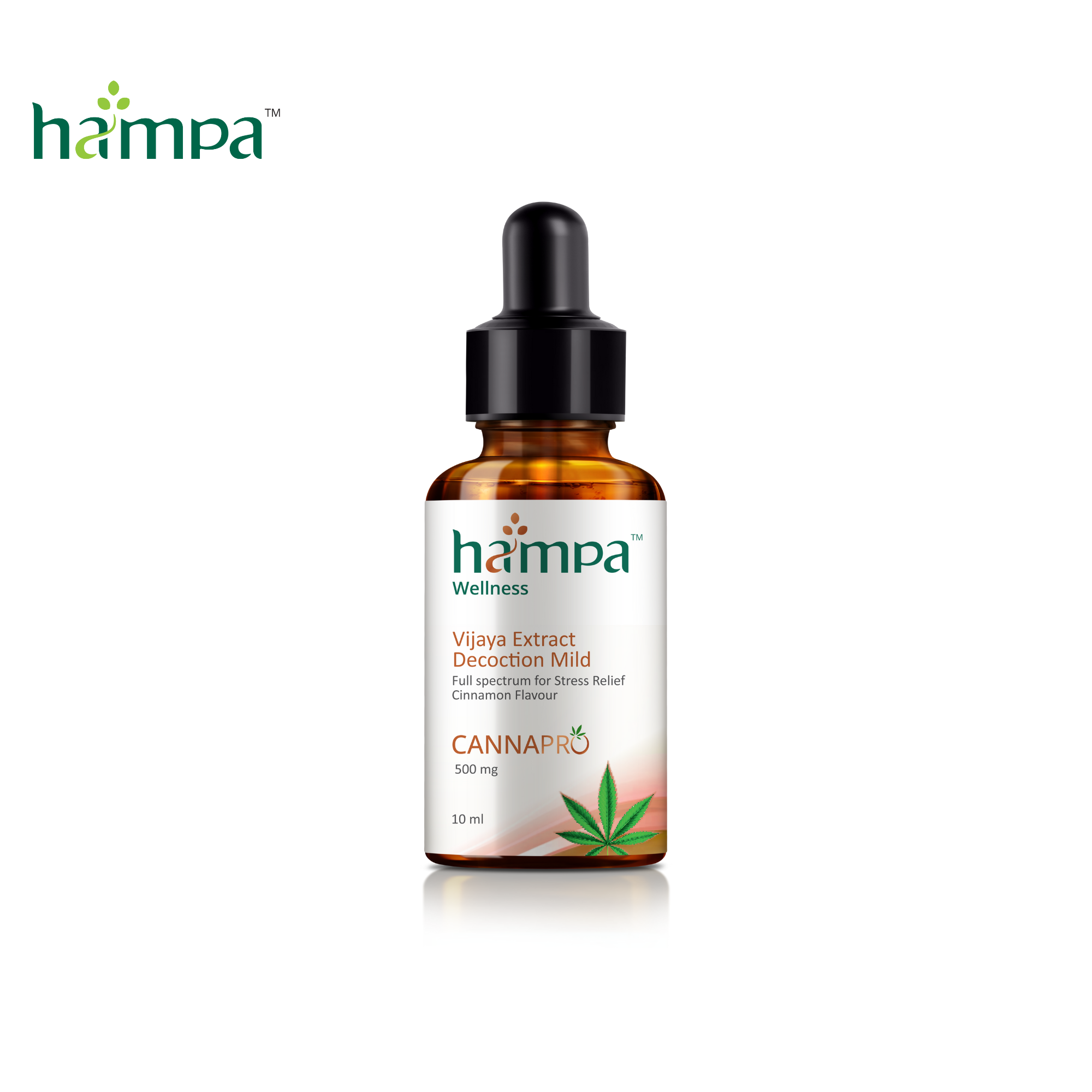 Hampa Medical Cannabis Extract Decoction Mild 10ml.