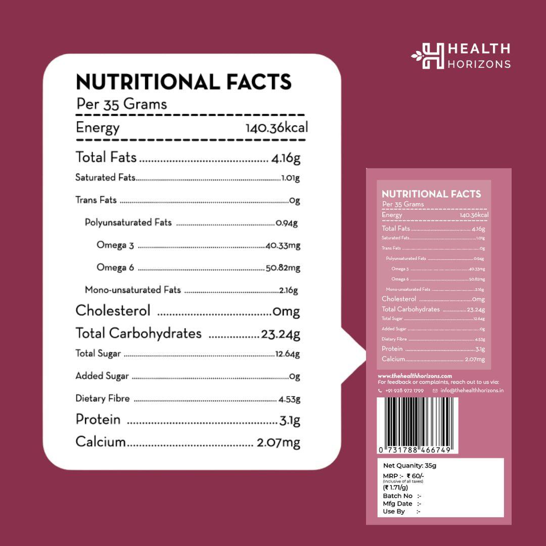 Health Horizon Hunger Buster Bar- Made With Bajra, Rice Crisps And Dates- Pack of 3Millet BarHunger Buster Millet Bar | Wholesome & Energizing Snack