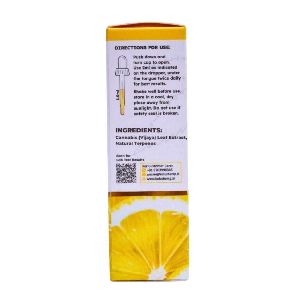 Indus Hemp- Canna Health CBD Oil 250mg Lemon Flavour.
