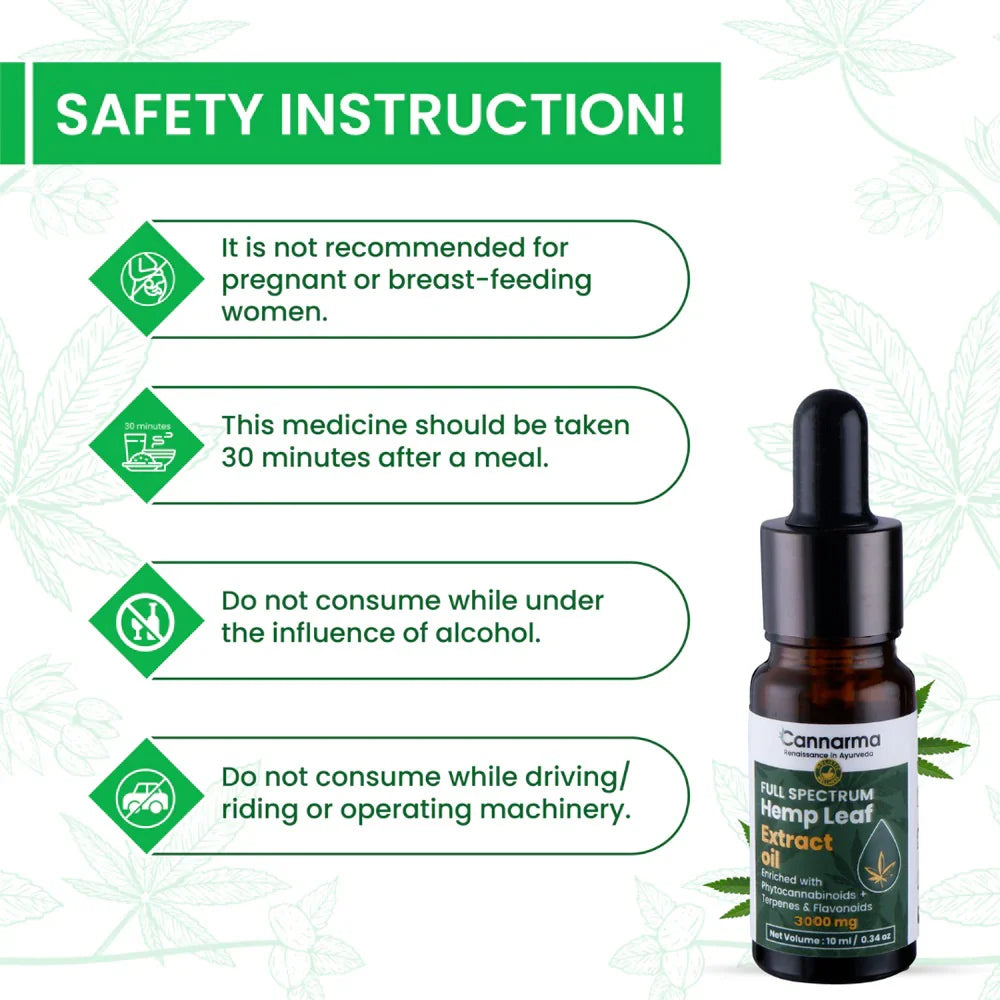Cannarma Ultra premium Full Spectrum Cannabis Leaf Extract Oil 10ml- 30% (3000mg)Cannabis OilCannarma Ultra premium Full Spectrum Cannabis Leaf Extract Oil 3000mg