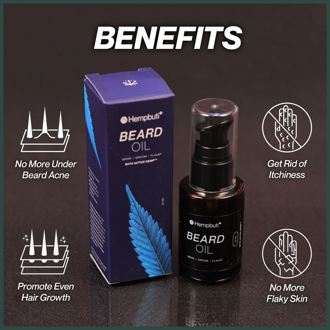 Hempbuti- Beard Oil 30 MlBeard OilHempbuti Beard Oil 30 Ml - Hemp Beard Oil for Men| Nourish & Revitalize