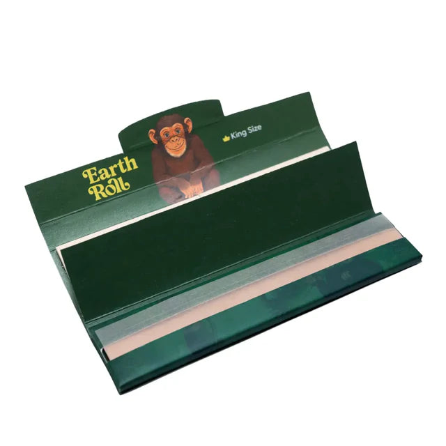 Chimp x Herbs Earth Roll | 32 Natural Rolling Papers & 32 Filter Tips