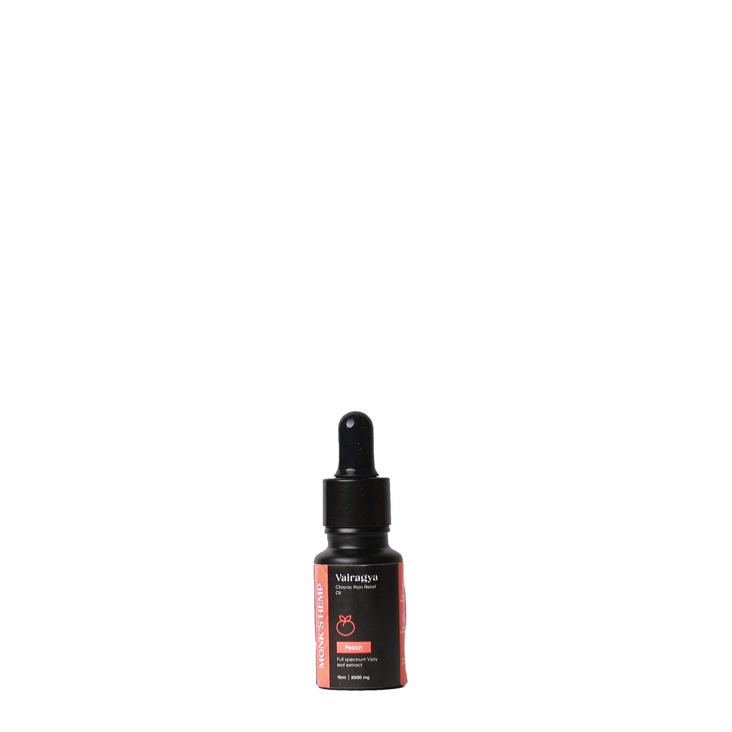 Monk's Hemp Vairagya - The Ultimate Relief CBD Oil (1:1) - Peach (30ML)