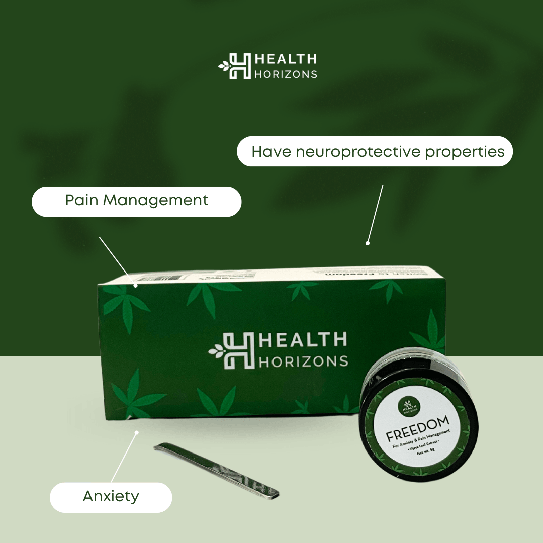 Health Horizons Freedom High THC Extract | 2:5 CBD:THC, 5000mg Full Spectrum | Anti Anxiety & Pain Management, 5 gmsVijaya ExtractHealth Horizons Freedom High THC Extract | Anti Anxiety & Pain Management