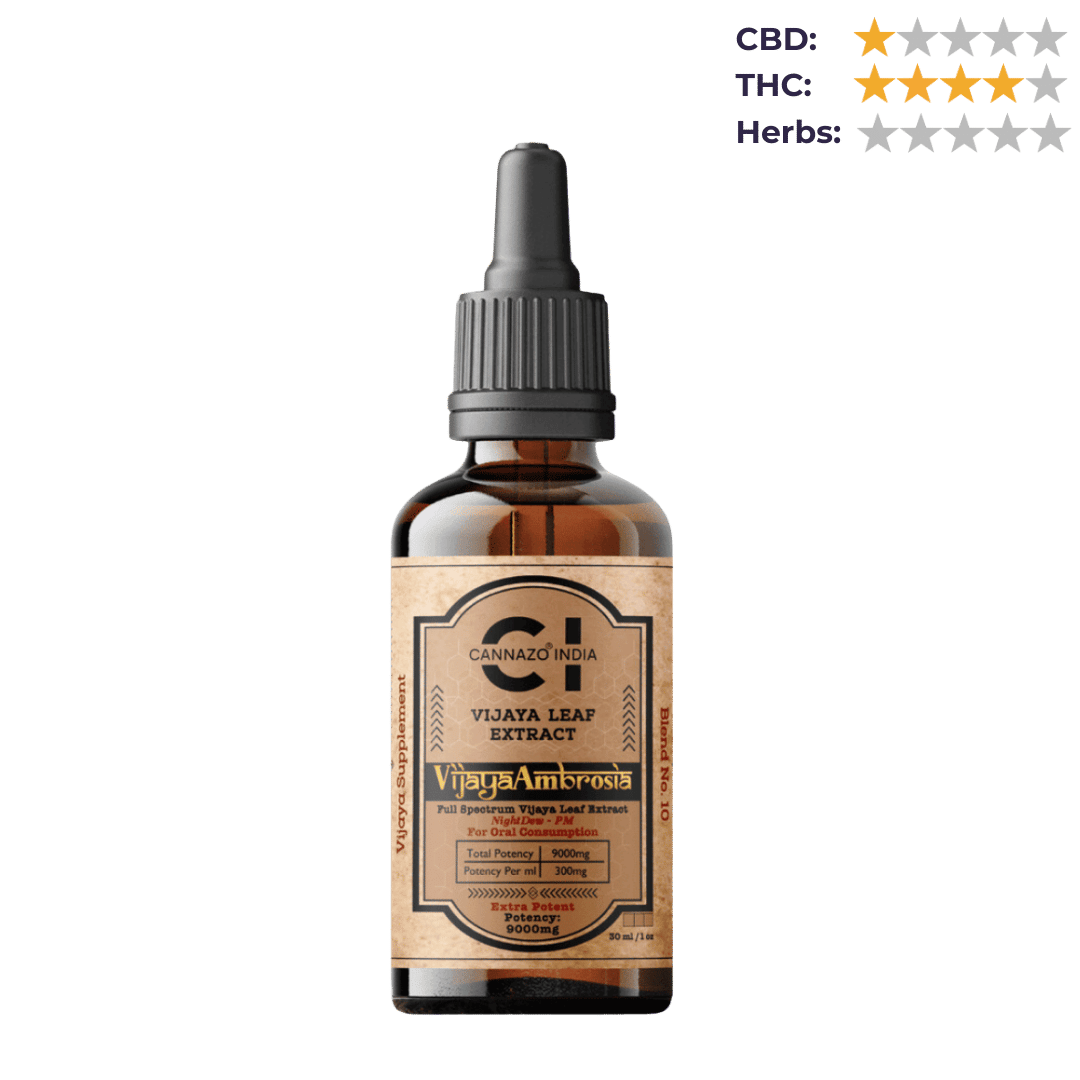 Cannazo - Vijaya Ambrosia THC Rich oil (1:4).