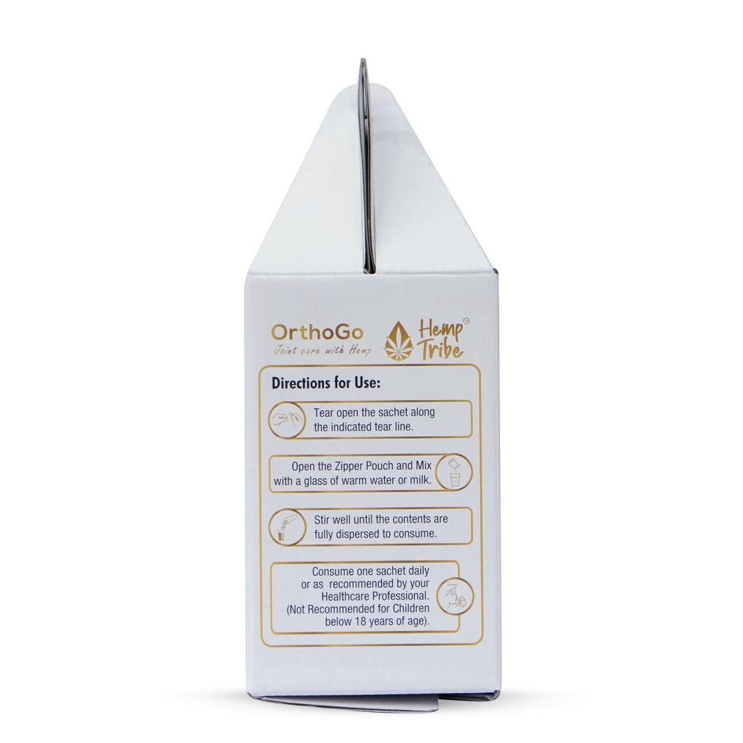 Hemp Tribe- OrthoGo | for Joint Pain and DiscomfortMultivitamin SupplementsOrthoGo by Hemp Tribe - Joint Pain Relief | Mobility Support
