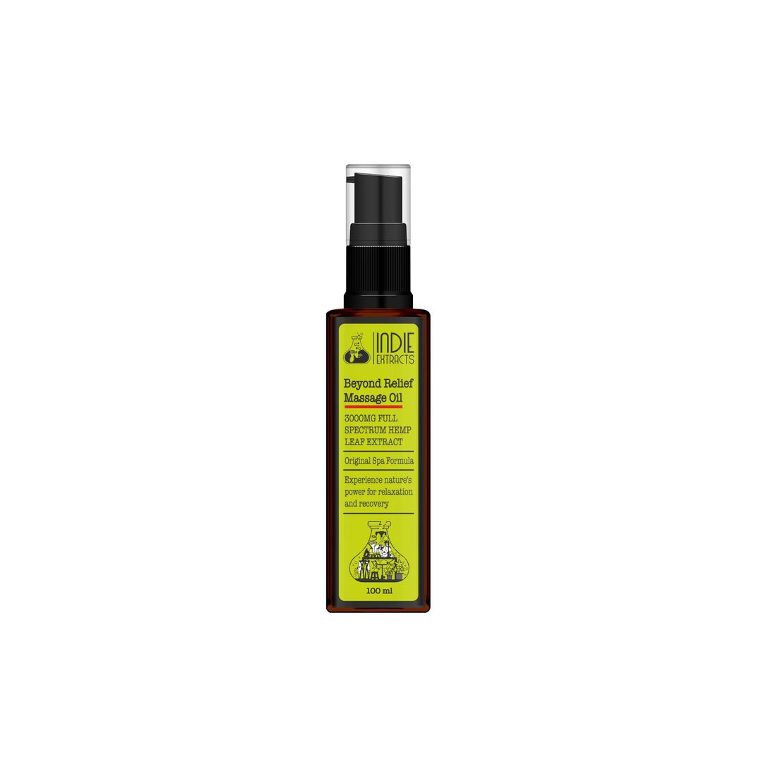 Indie Extracts- Beyond Relief Massage OilMassage OilIndie Extracts Beyond Relief CBD Massage Oil | Pain Relief