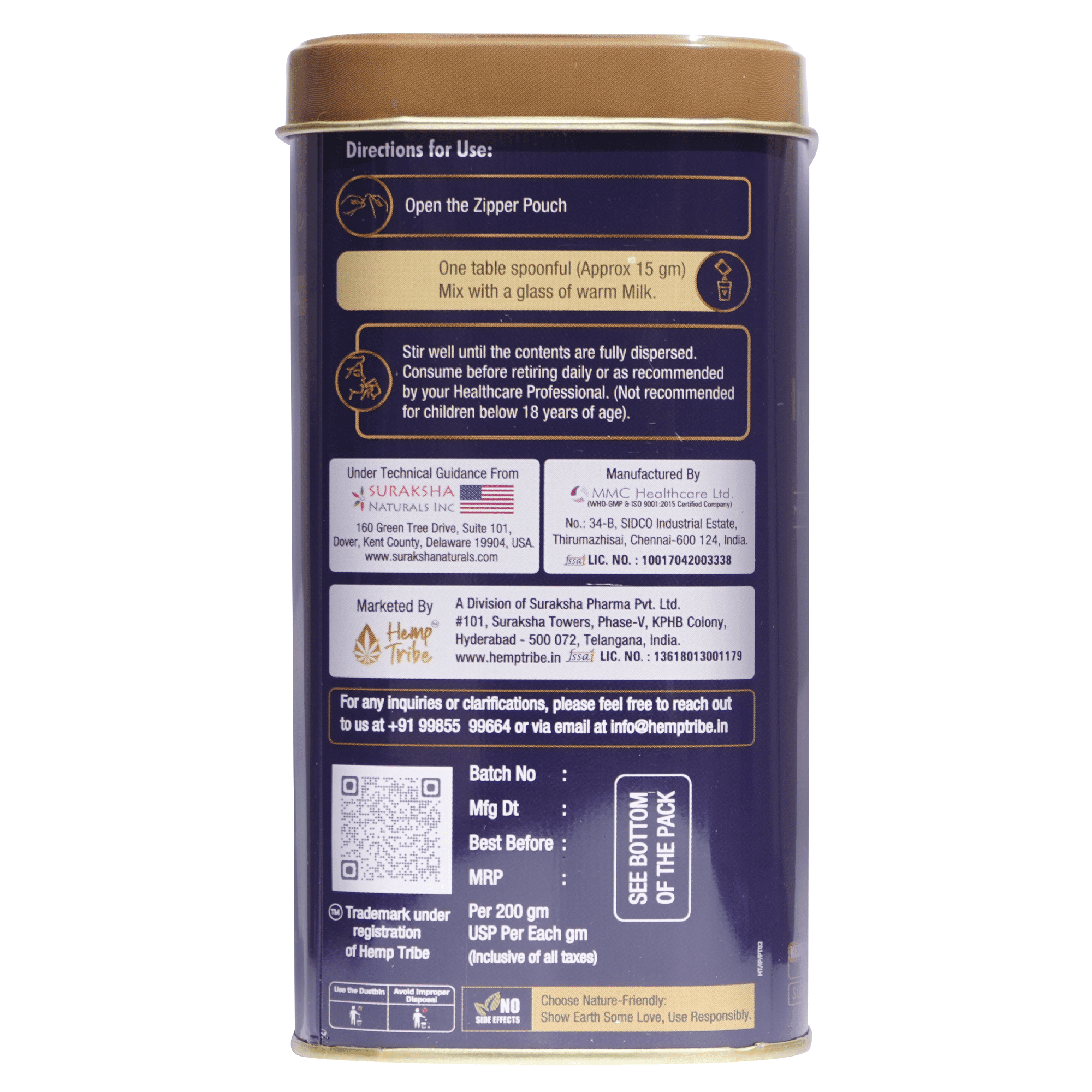 Hemp Tribe- InnerPassion | Boost Energy and General Wellbeing.