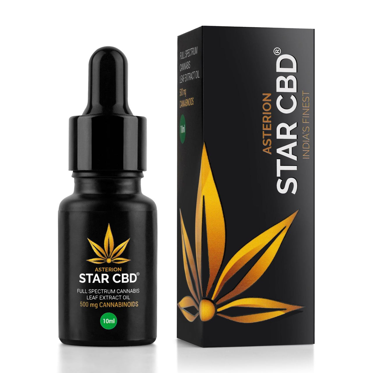 StarCBD- Full Spectrum Cannabis Leaf Extract Oil - 500mg
