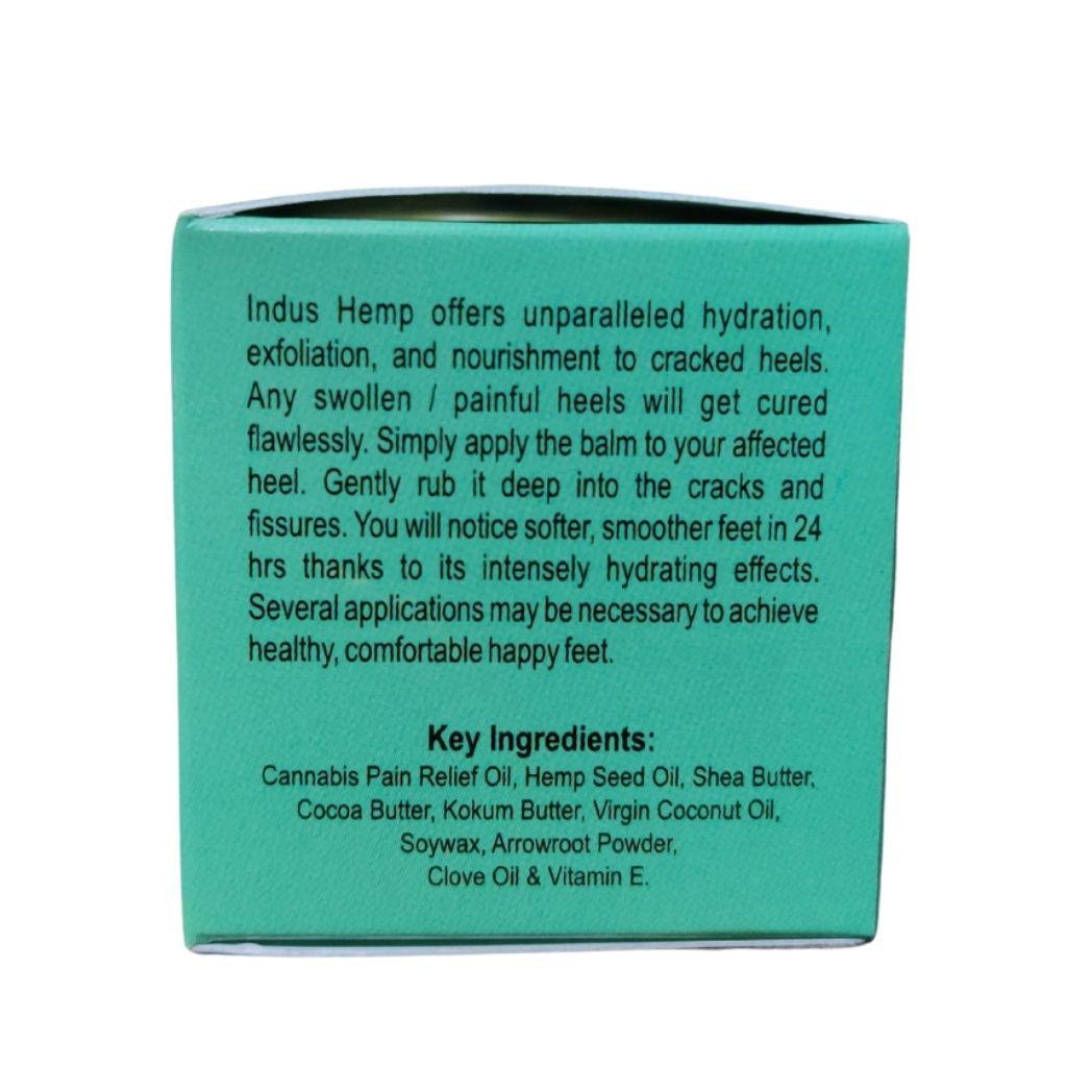 Indus Hemp Foot Care Cannabis Balm | Moisturises & Relieves Pain.