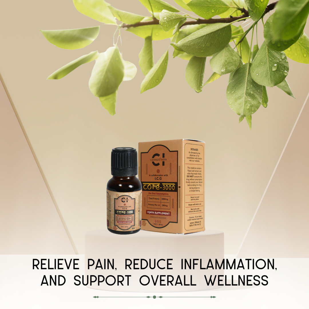 CI’s Core 3000 – Anti Inflammatory Cannabis Oil | Natural Relief for Inflammation.