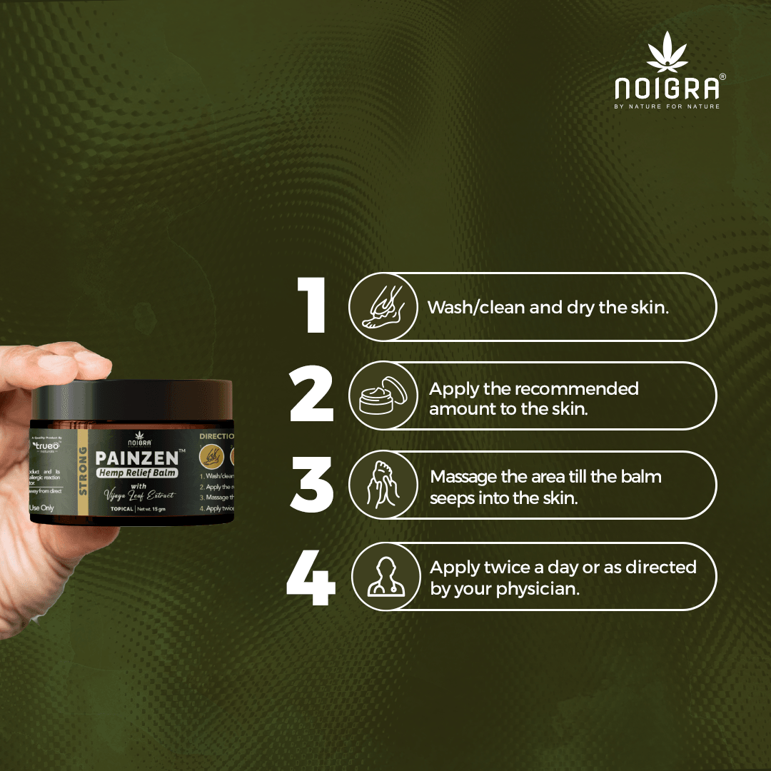 CBD Balm - Noigra Painzen Hemp Relief Balm (Strong)