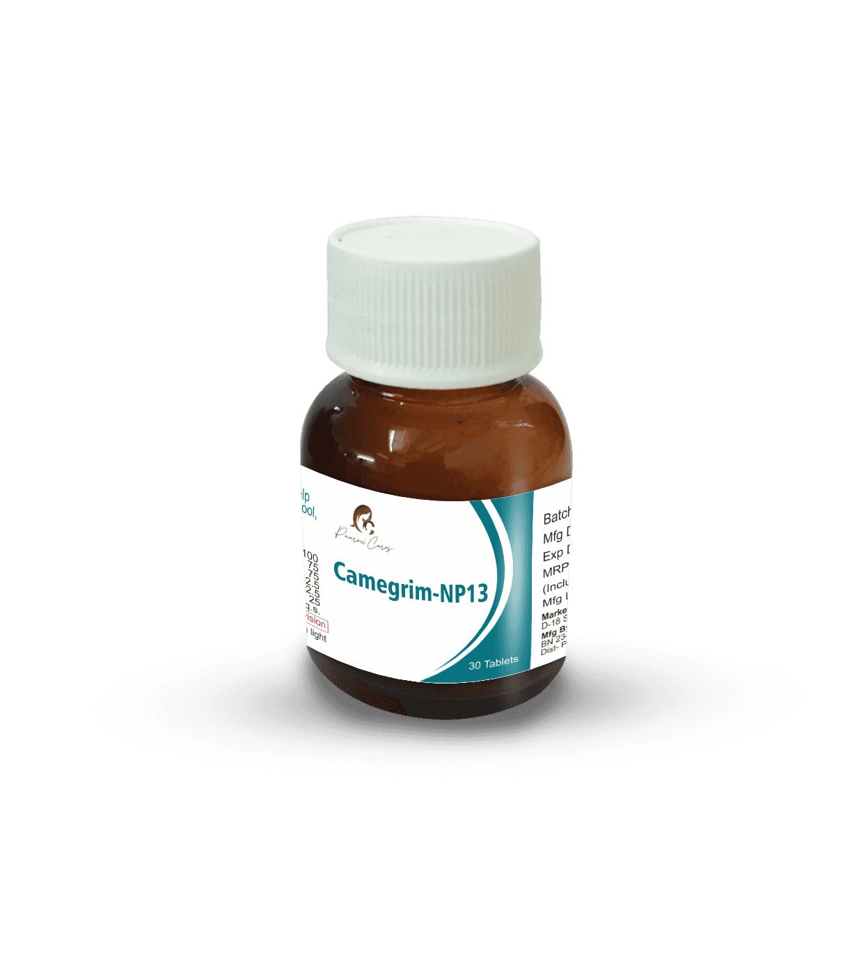 Paarmi Cares- Camegrim-NP13 Medical Cannabis Pills (For Migrain).